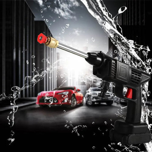 Portable high-pressure wireless spray water gun