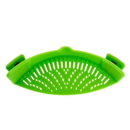 Silicone kitchen strainer