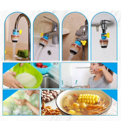 Faucet water filter