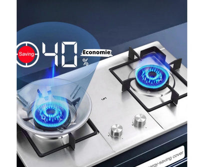 Energy-efficient stove cover