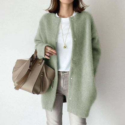 Women's wool cardigan sweater